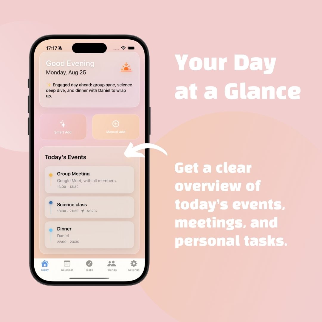 aiPlanner Smart Calendar Screenshot 2