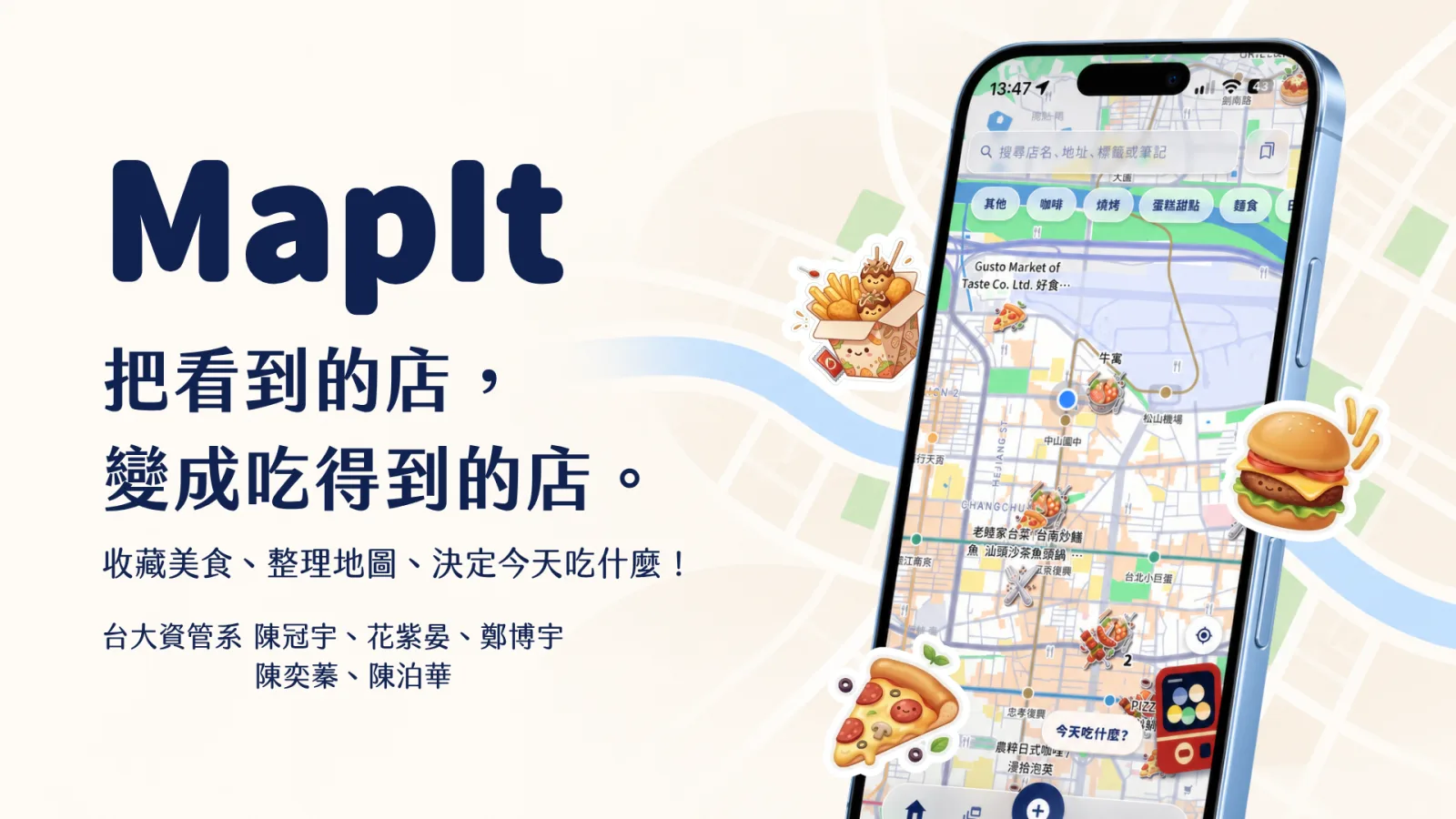 MapIt — Restaurant Discovery & Social Map